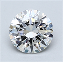 Lab Created Diamond 2.26 Carats, Round with Excellent Cut, E Color, VS2 Clarity and Certified by GIA
