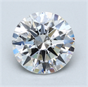 Del inventario de diamantes de laboratorio, 2.39 quilates, Redondo , Color E, claridad VS1 y certificado GIA