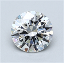Lab Created Diamond 2.28 Carats, Round with Excellent Cut, E Color, VS2 Clarity and Certified by GIA