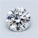Del inventario de diamantes de laboratorio, 2.10 quilates, Redondo , Color E, claridad VS2 y certificado GIA