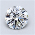Del inventario de diamantes de laboratorio, 2.50 quilates, Redondo , Color E, claridad VS1 y certificado GIA