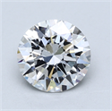 Del inventario de diamantes de laboratorio, 2.21 quilates, Redondo , Color E, claridad VS1 y certificado GIA