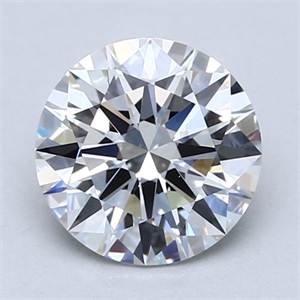 Foto Del inventario de diamantes de laboratorio, 1.70 quilates, Redondo , Color G, claridad VS1 y certificado GIA de