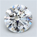 Del inventario de diamantes de laboratorio, 4.01 quilates, Redondo , Color E, claridad VS1 y certificado IGI