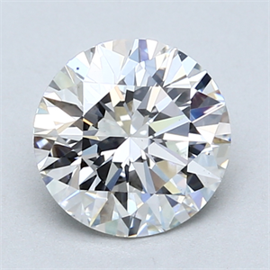 Foto Del inventario de diamantes de laboratorio, 1.65 quilates, Redondo , Color F, claridad VS2 y certificado GIA de