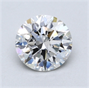 Del inventario de diamantes de laboratorio, 1.10 quilates, Redondo , Color F, claridad VVS2 y certificado GIA