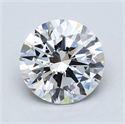 Del inventario de diamantes de laboratorio, 3.20 quilates, Redondo , Color E, claridad VS1 y certificado GIA