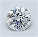Del inventario de diamantes de laboratorio, 2.28 quilates, Redondo , Color F, claridad VS2 y certificado GIA