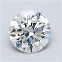 Lab Created Diamond 1.75 Carats, Round with Excellent Cut, D Color, VVS2 Clarity and Certified by GIA