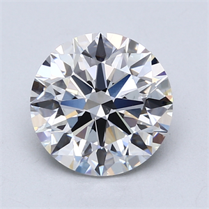 Foto Del inventario de diamantes de laboratorio, 2.60 quilates, Redondo , Color D, claridad VS2 y certificado GIA de