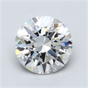 Lab Created Diamond 1.85 Carats, Round with Excellent Cut, D Color, VS2 Clarity and Certified by GIA