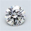 Del inventario de diamantes de laboratorio, 2.27 quilates, Redondo , Color E, claridad VS2 y certificado GIA