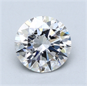 Del inventario de diamantes de laboratorio, 1.51 quilates, Redondo , Color F, claridad VS2 y certificado GIA