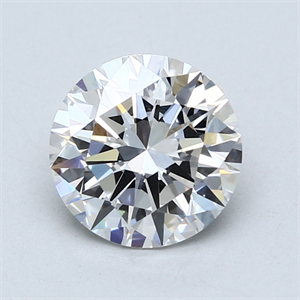 Picture of Lab Created Diamond 2.13 Carats, Round with Excellent Cut, D Color, VS1 Clarity and Certified by GIA