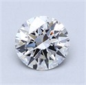 Del inventario de diamantes de laboratorio, 1.66 quilates, Redondo , Color E, claridad VS1 y certificado GIA