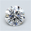 Lab Created Diamond 2.55 Carats, Round with Excellent Cut, D Color, VS1 Clarity and Certified by GIA