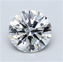 Del inventario de diamantes de laboratorio, 2.07 quilates, Redondo , Color E, claridad VS1 y certificado GIA