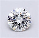 Del inventario de diamantes de laboratorio, 1.53 quilates, Redondo , Color E, claridad VS2 y certificado GIA