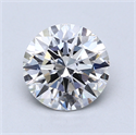 Lab Created Diamond 2.08 Carats, Round with Excellent Cut, F Color, VS1 Clarity and Certified by GIA