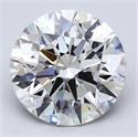 Del inventario de diamantes de laboratorio, 5.33 quilates, Redondo , Color F, claridad VS2 y certificado IGI
