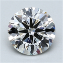 Del inventario de diamantes de laboratorio, 1.86 quilates, Redondo , Color H, claridad SI1 y certificado IGI