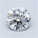 Lab Created Diamond 2.06 Carats, Round with Excellent Cut, E Color, SI1 Clarity and Certified by GIA
