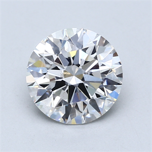 Picture of Lab Created Diamond 2.06 Carats, Round with Excellent Cut, E Color, SI1 Clarity and Certified by GIA