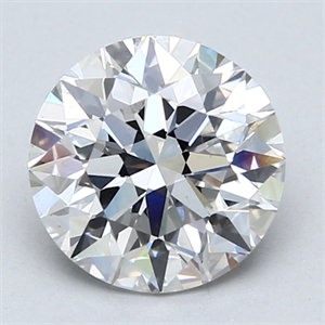Picture of Lab Created Diamond 2.12 Carats, Round with Excellent Cut, E Color, VS2 Clarity and Certified by GIA