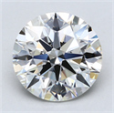 Del inventario de diamantes de laboratorio, 3.27 quilates, Redondo , Color G, claridad VS1 y certificado GIA