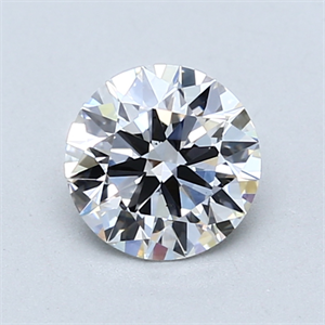 Picture of Lab Created Diamond 0.92 Carats, Round with Ideal Cut, D Color, VS2 Clarity and Certified by IGI
