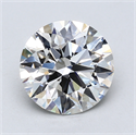 Lab Created Diamond 3.23 Carats, Round with Excellent Cut, F Color, VS2 Clarity and Certified by GIA
