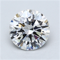 Lab Created Diamond 3.19 Carats, Round with Excellent Cut, E Color, VS2 Clarity and Certified by GIA