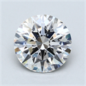 Lab Created Diamond 3.12 Carats, Round with Excellent Cut, E Color, VS2 Clarity and Certified by GIA