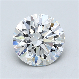 Picture of Lab Created Diamond 3.09 Carats, Round with Excellent Cut, E Color, VS2 Clarity and Certified by GIA