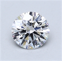 Del inventario de diamantes de laboratorio, 1.11 quilates, Redondo , Color D, claridad SI1 y certificado GIA