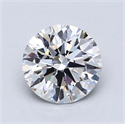 Lab Created Diamond 2.09 Carats, Round with Excellent Cut, E Color, SI1 Clarity and Certified by GIA