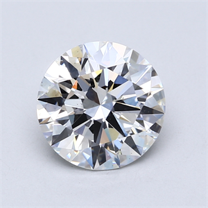 Picture of Lab Created Diamond 3.22 Carats, Round with Excellent Cut, E Color, VS2 Clarity and Certified by GIA