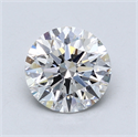 Lab Created Diamond 2.02 Carats, Round with Excellent Cut, E Color, SI1 Clarity and Certified by GIA