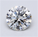 Lab Created Diamond 3.10 Carats, Round with Excellent Cut, F Color, VS2 Clarity and Certified by GIA