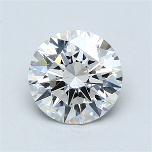 Picture of Lab Created Diamond 2.12 Carats, Round with Excellent Cut, E Color, VS2 Clarity and Certified by GIA