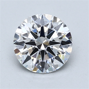 Foto Del inventario de diamantes de laboratorio, 1.21 quilates, Redondo , Color D, claridad SI1 y certificado GIA de