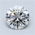 Del inventario de diamantes de laboratorio, 3.65 quilates, Redondo , Color F, claridad VS1 y certificado GIA