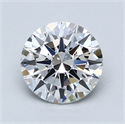 Del inventario de diamantes de laboratorio, 1.83 quilates, Redondo , Color E, claridad VS2 y certificado GIA