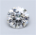 Del inventario de diamantes de laboratorio, 1.21 quilates, Redondo , Color E, claridad SI1 y certificado GIA
