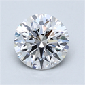 Lab Created Diamond 1.19 Carats, Round with Excellent Cut, D Color, VS2 Clarity and Certified by GIA