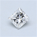 0.54 quilates, Princesa Diamante , Color D, claridad I1 y certificado por GIA