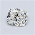 0.80 quilates, Del cojín Diamante , Color I, claridad VVS2 y certificado por GIA
