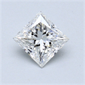 0.56 quilates, Princesa Diamante , Color F, claridad VS1 y certificado por GIA
