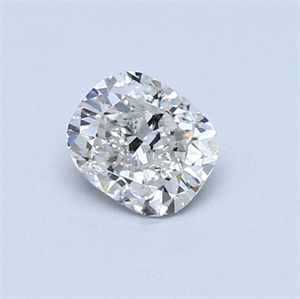 Picture of 0.51 Carats, Cushion Diamond with  Cut, I Color, I1 Clarity and Certified by GIA
