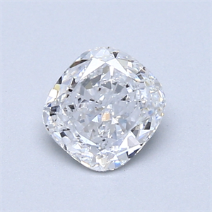 Picture of 0.70 Carats, Cushion Diamond with  Cut, D Color, I1 Clarity and Certified by GIA